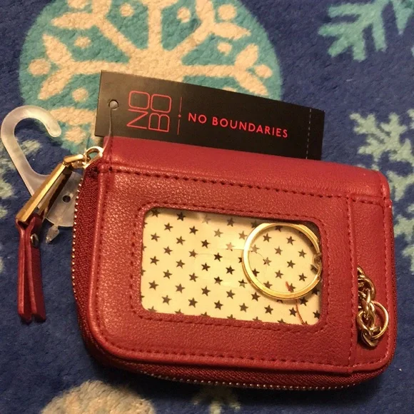 No Boundaries Wallet with Card slots, burgundy. Did not match my purse. - Picture 2 of 4